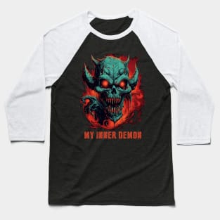 MY INNER DEMON Baseball T-Shirt